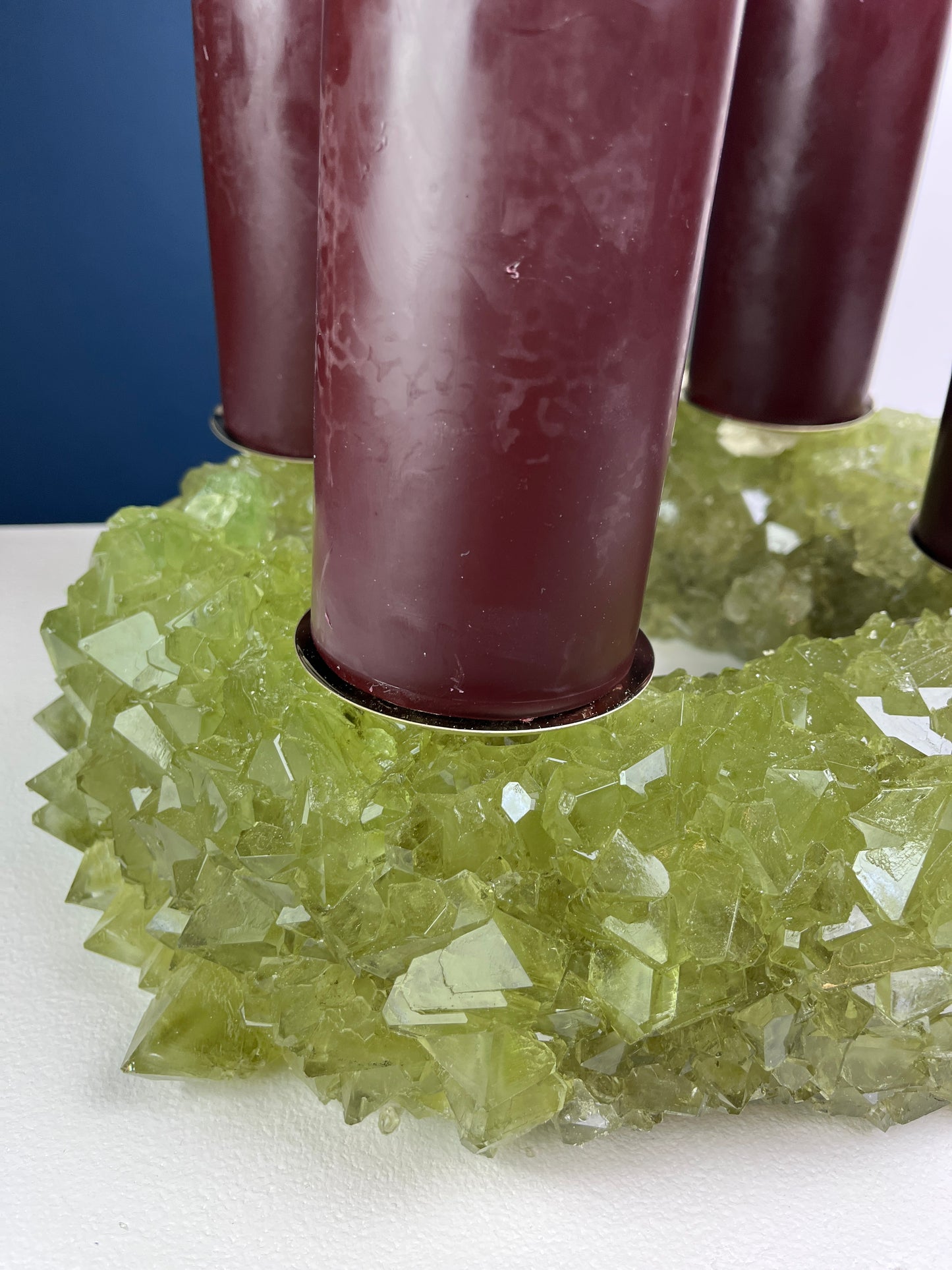 Crystal Wreath - Moss