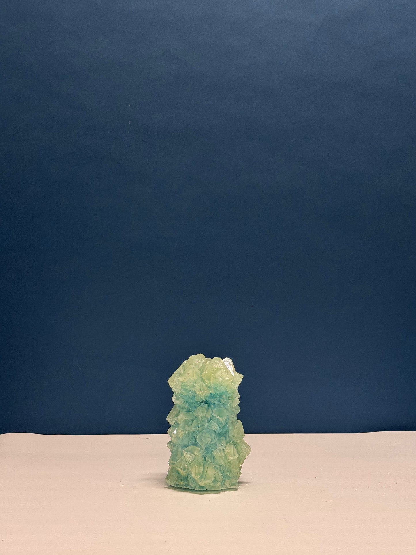 Mini Vase - Marbled Green