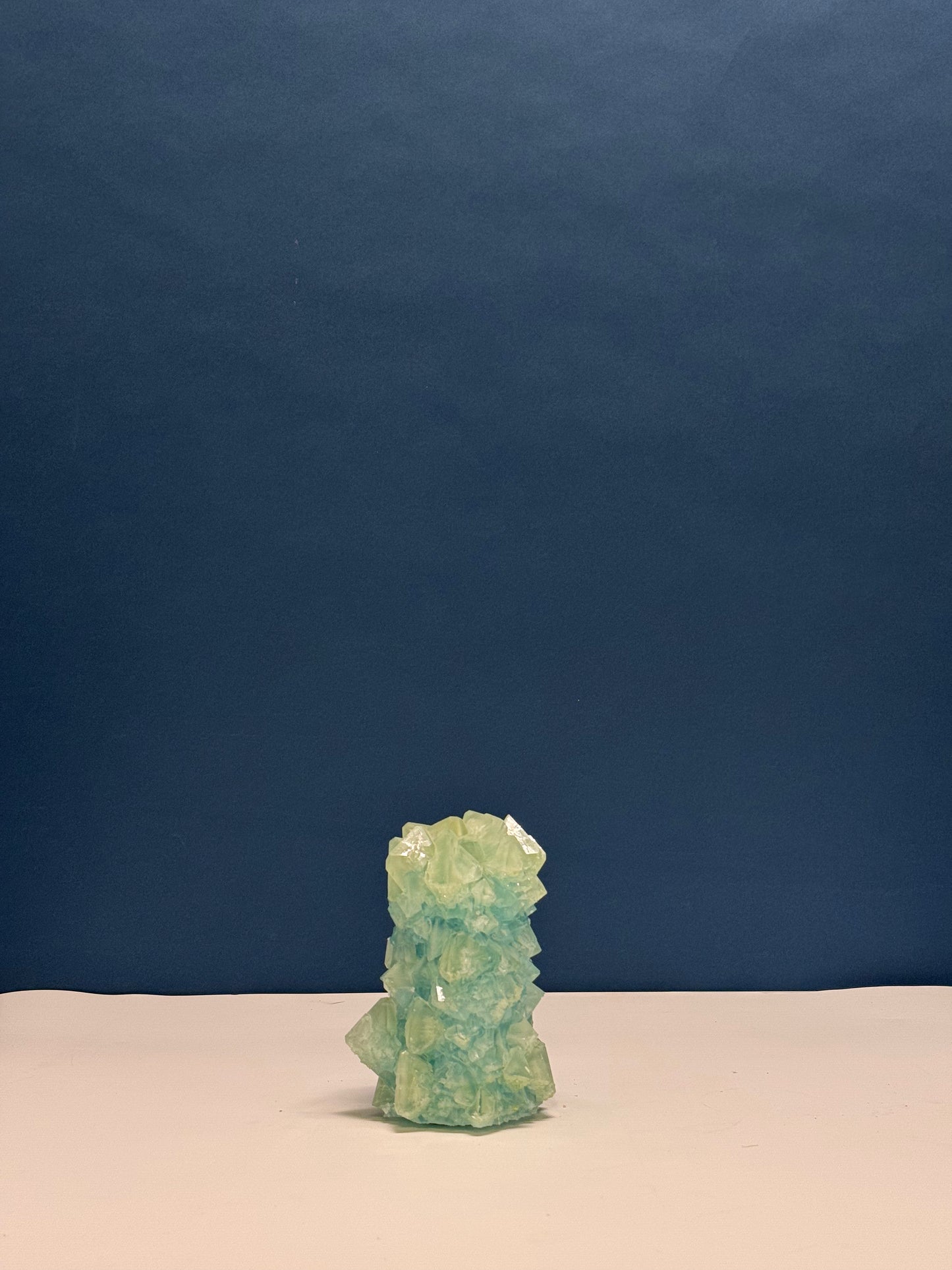 Mini Vase - Marbled Green