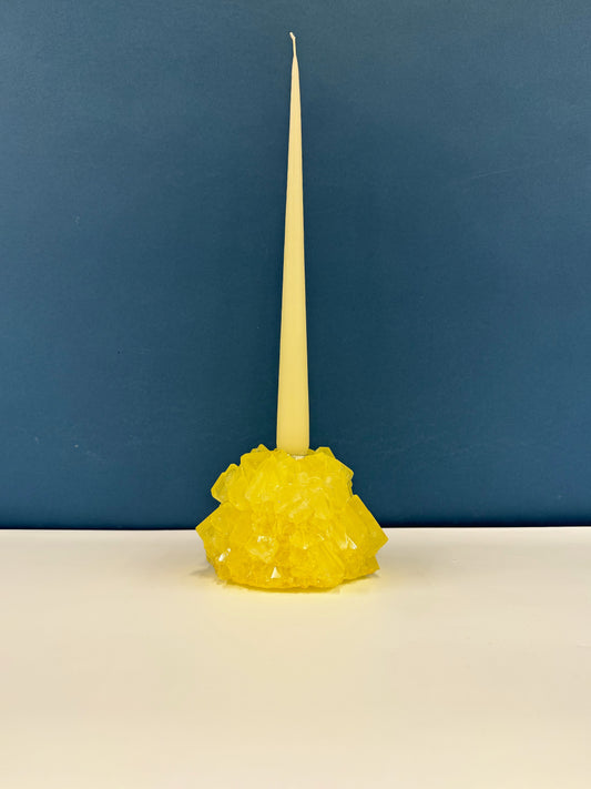 Candlestick Holder - Yellow