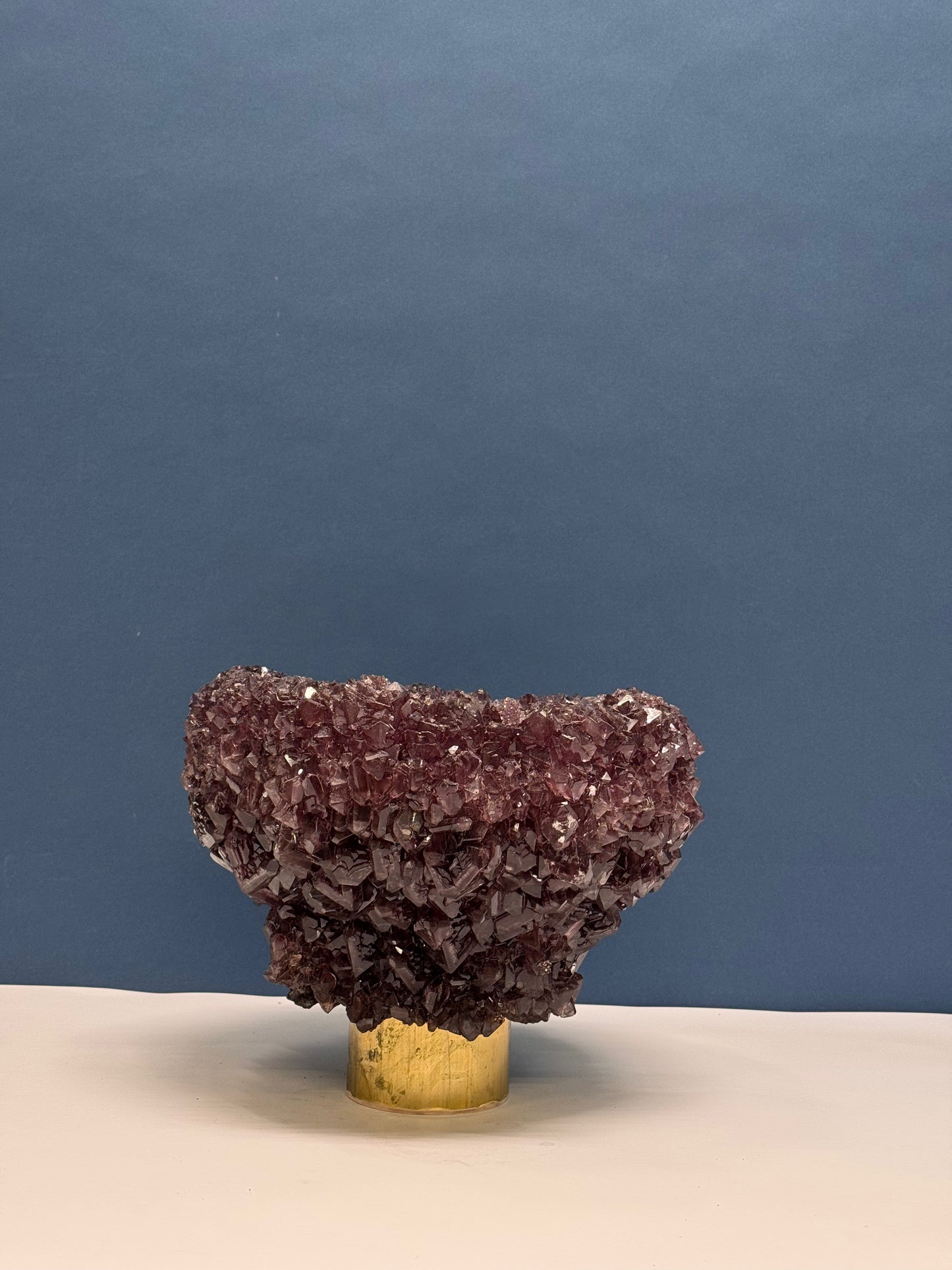 Crystal Bowl Medium Aubergine