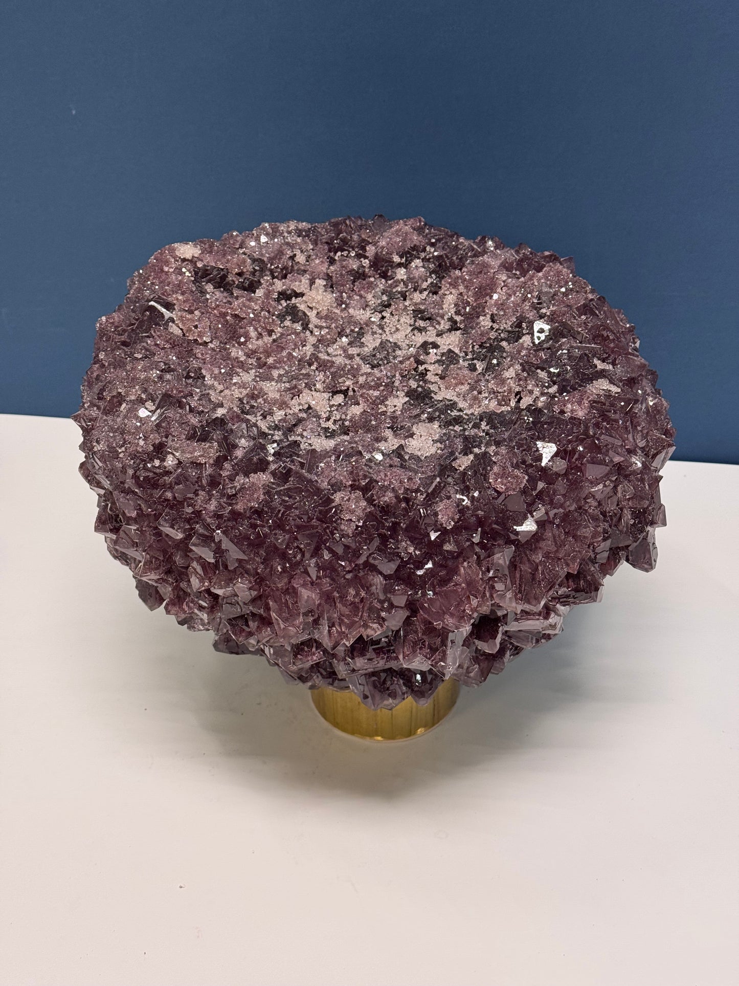Crystal Bowl Medium Eggplant