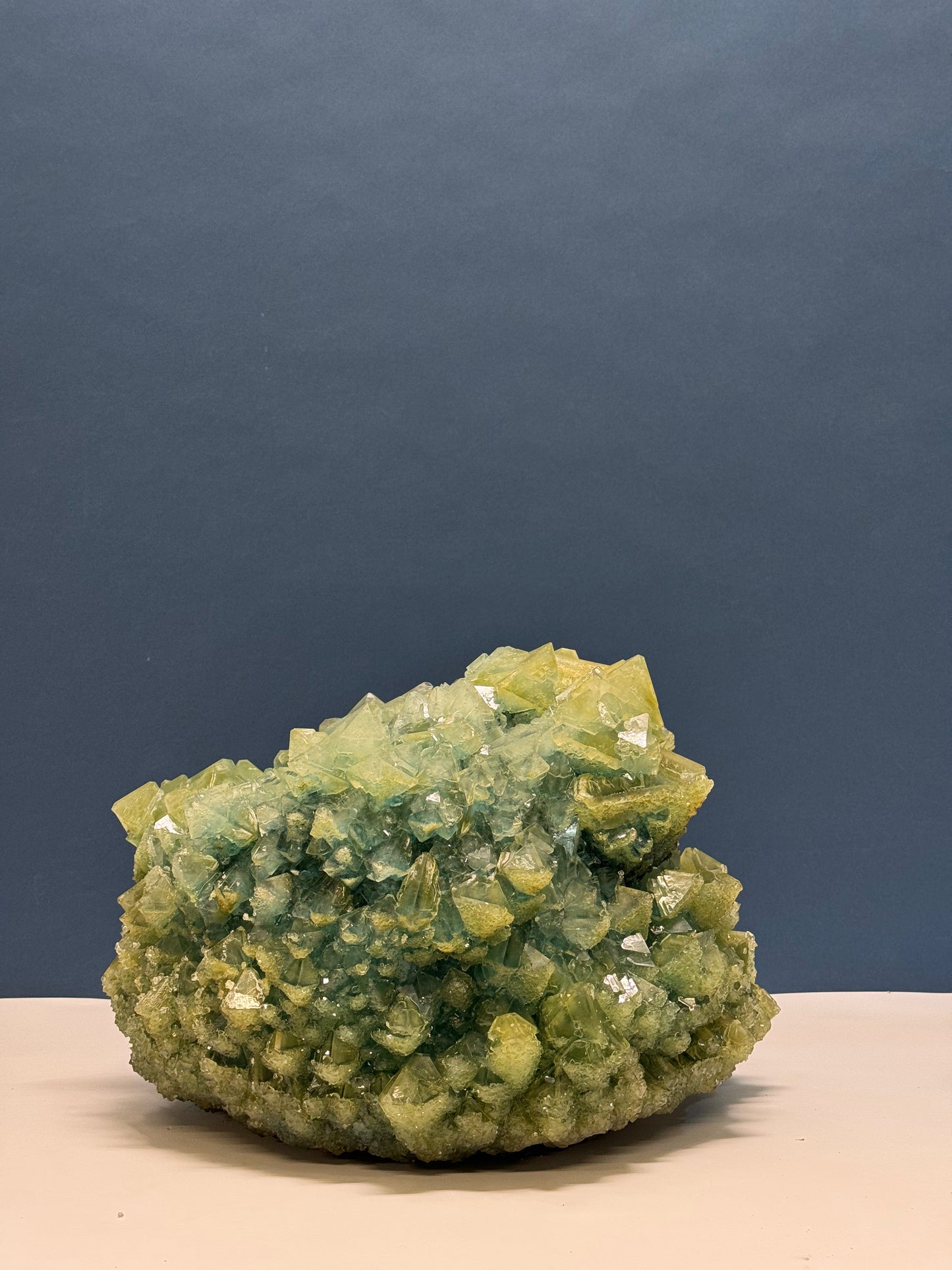 Medium Vase - Marbled Green