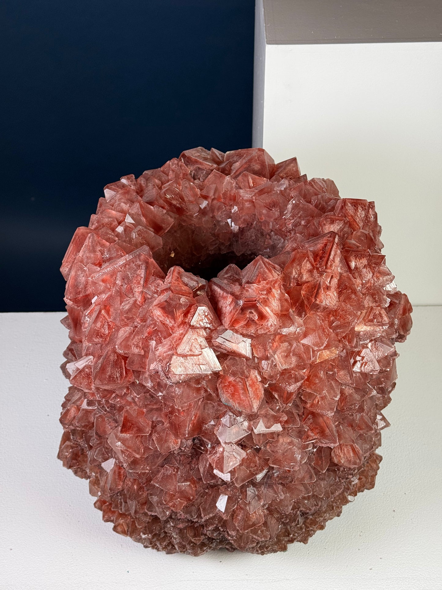 Crystal Vase Large - Chestnut