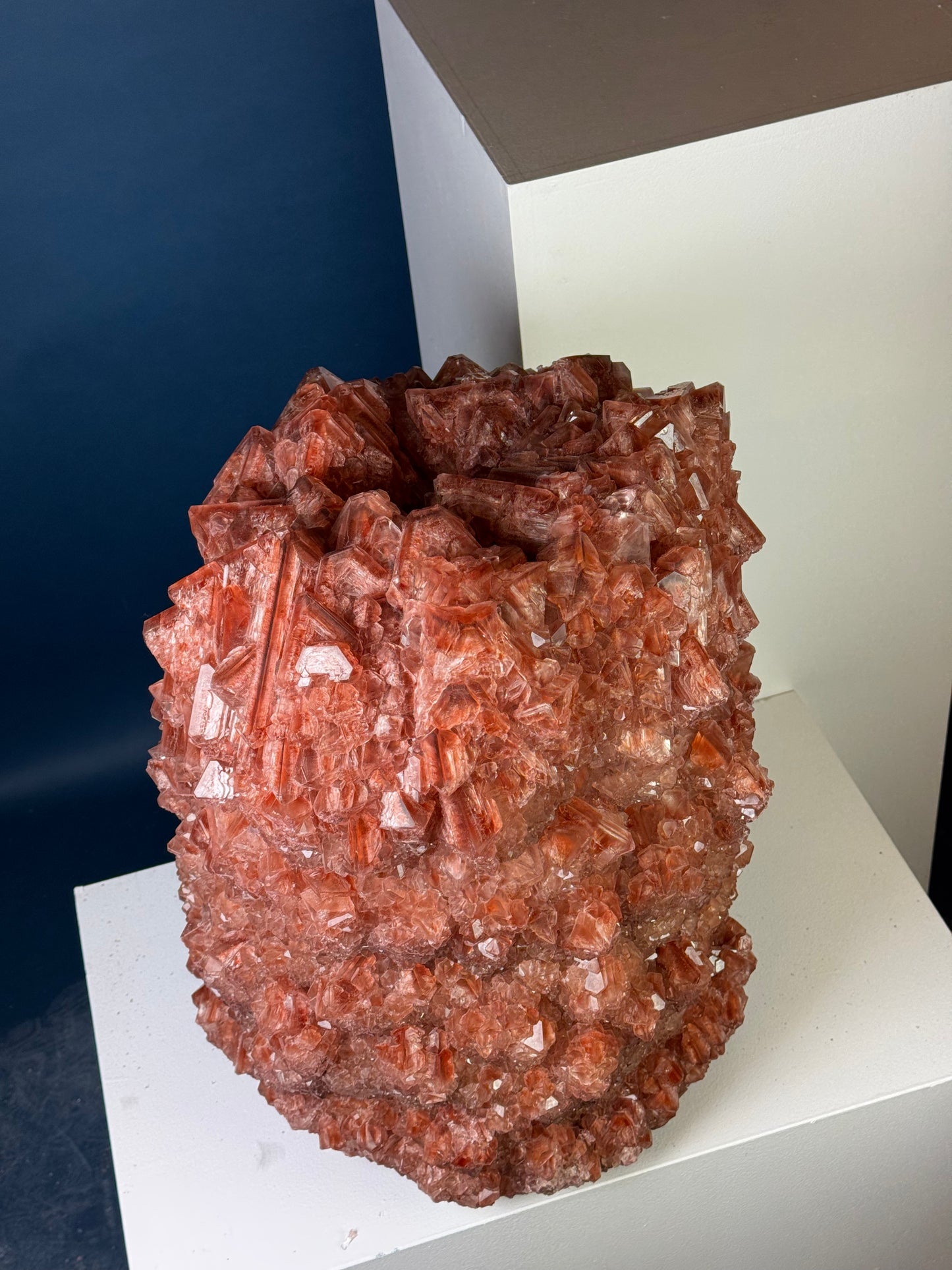 Crystal Vase Large - Brown