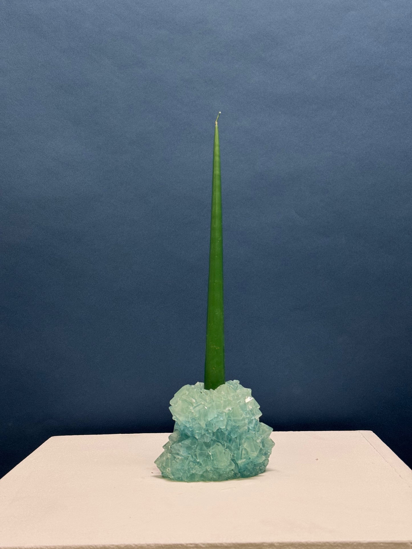 Candlestick Holder - Sea Green