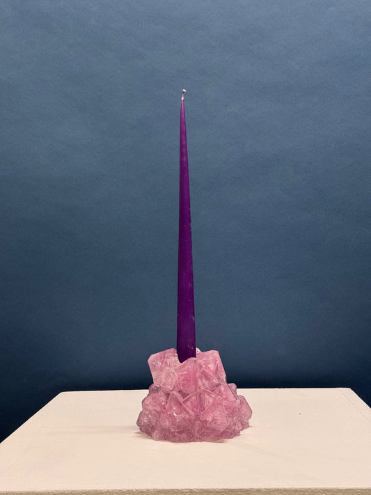 Candlestick Holder - Lavender
