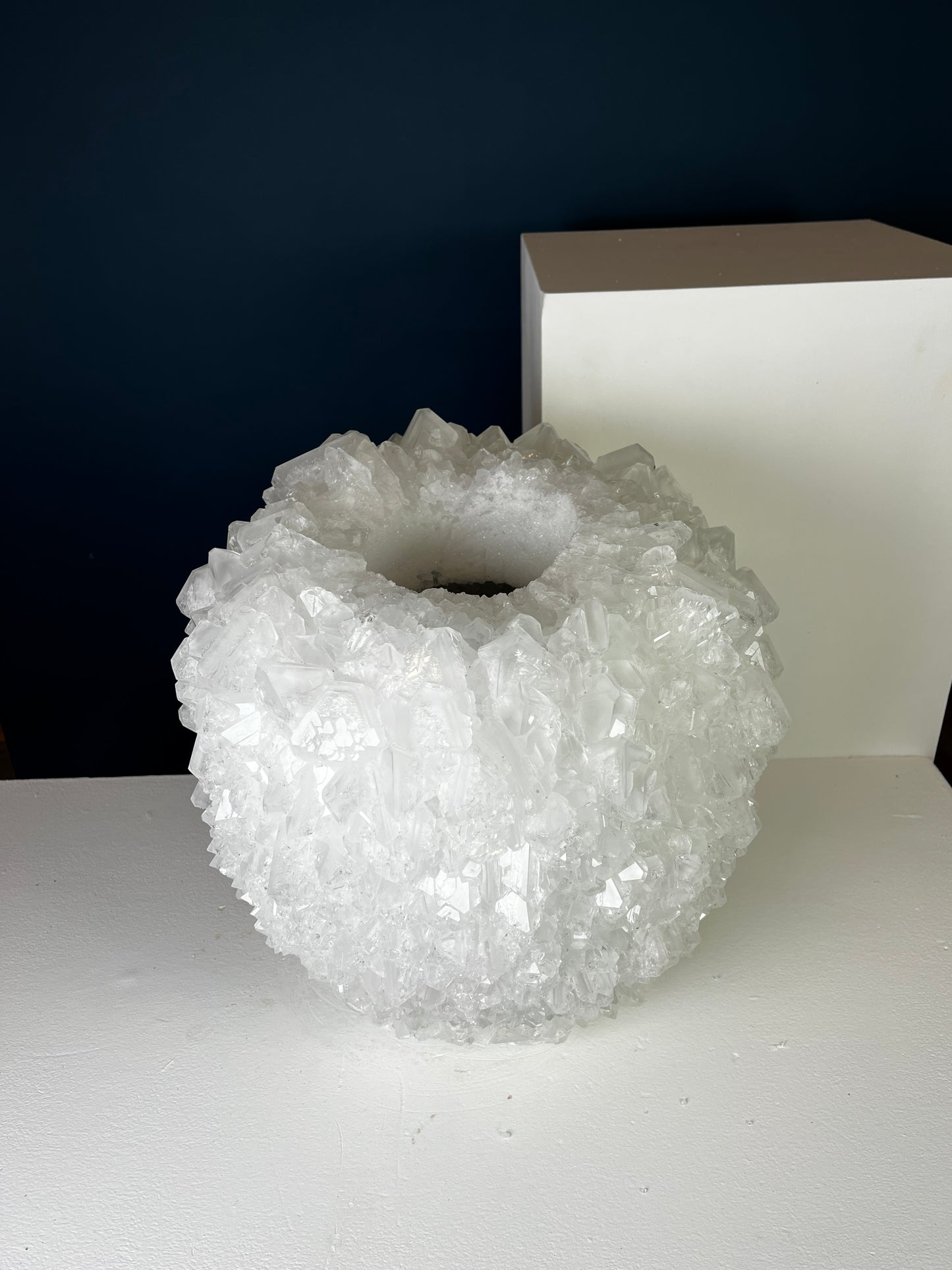 Crystal Vase Large - Neutral