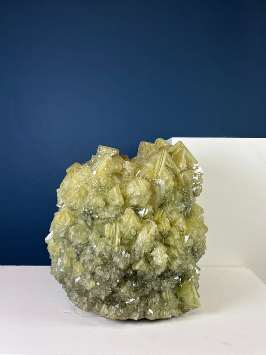 Crystal Vase Large -  Pistachio