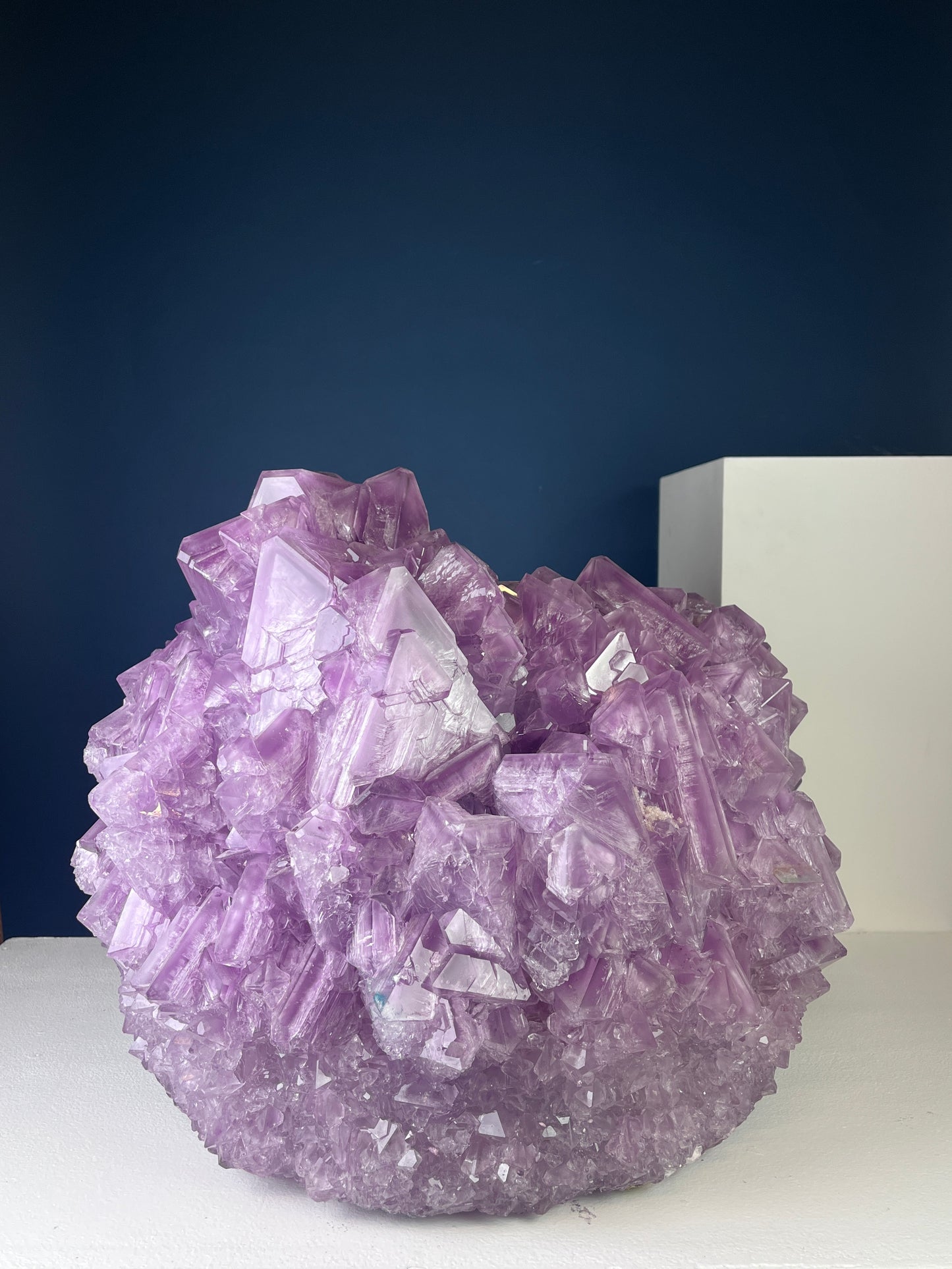 Crystal Vase Large - Wisteria