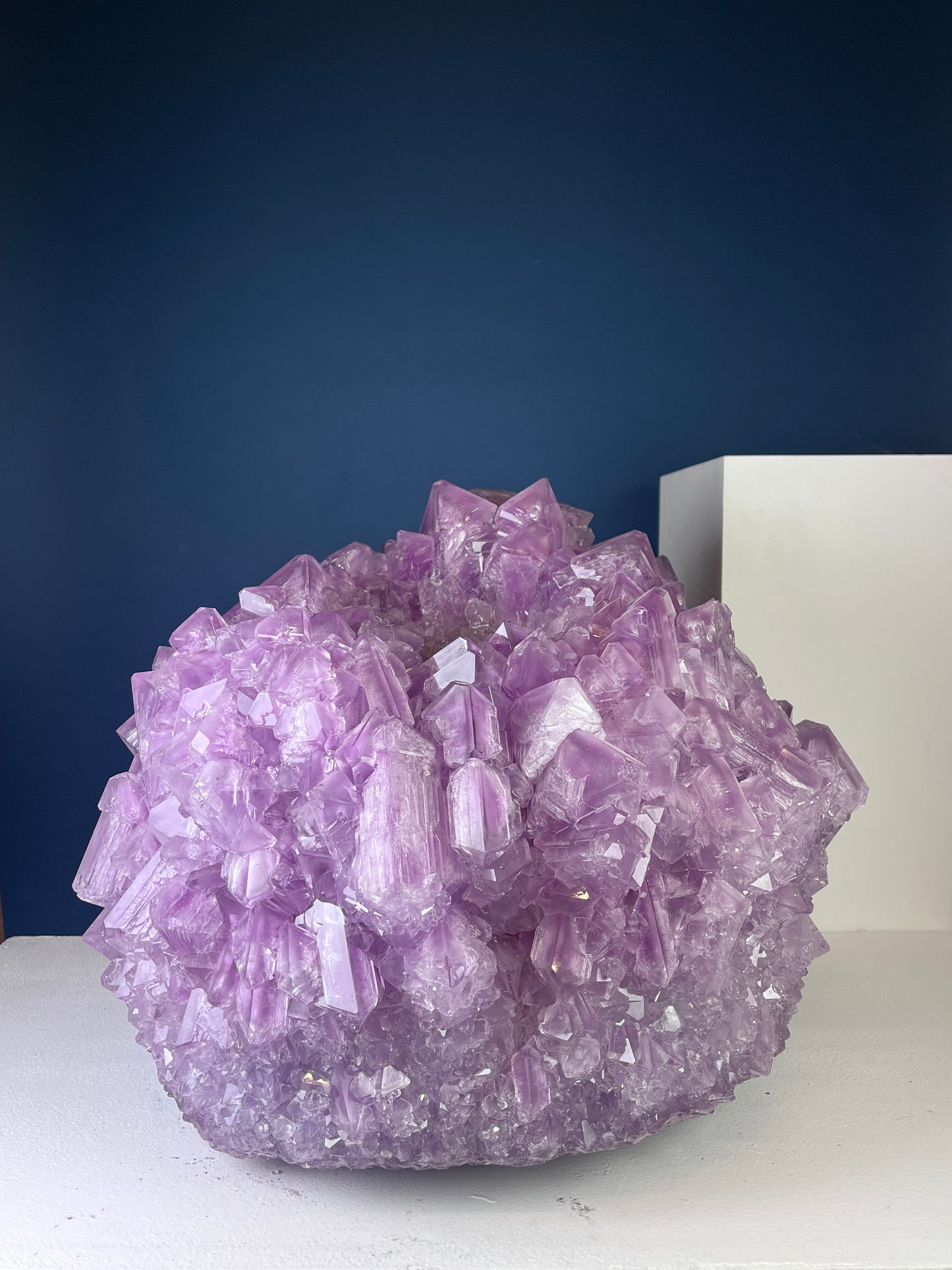 Crystal Vase Large - Wisteria