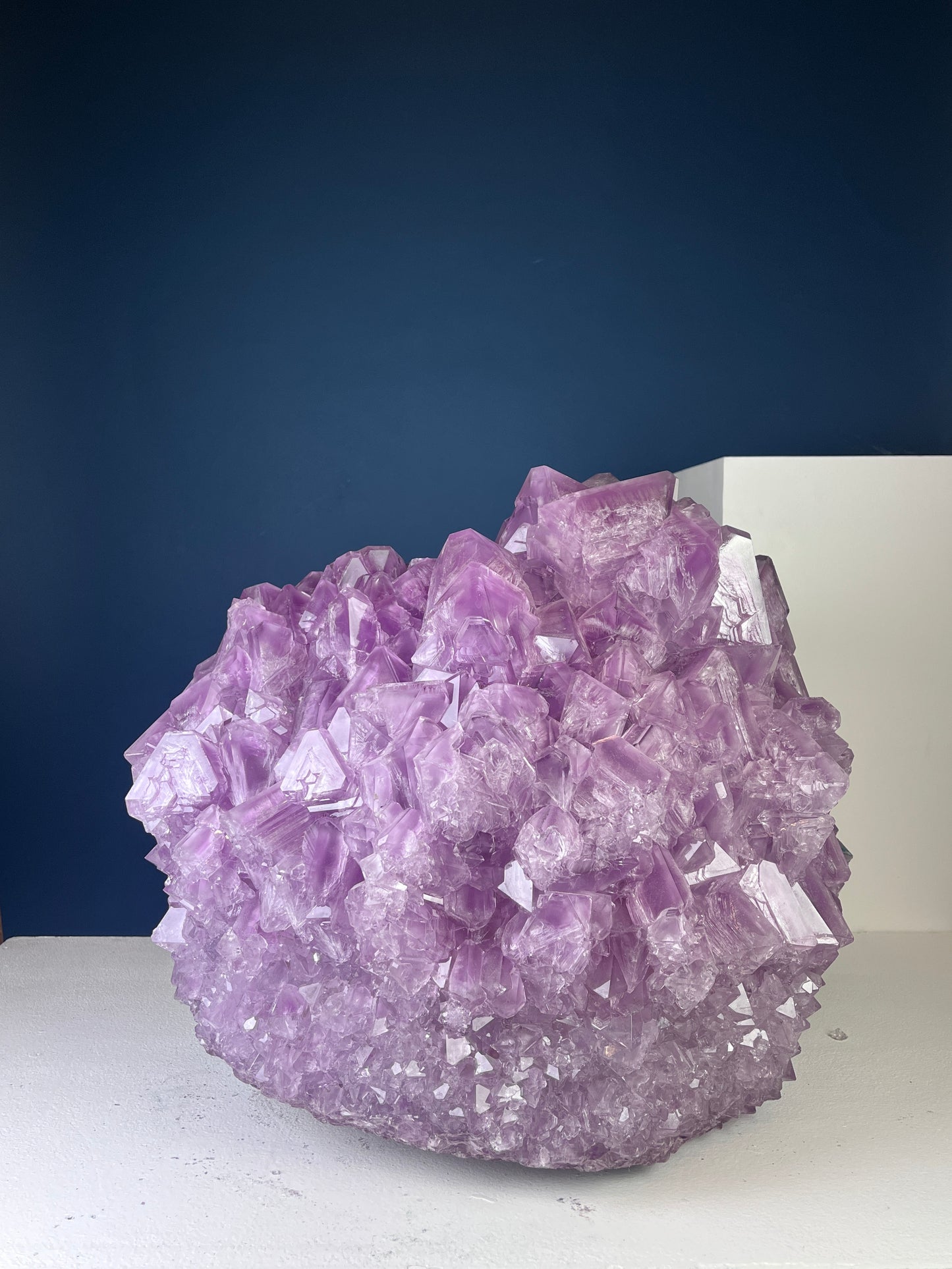 Crystal Vase Large - Wisteria