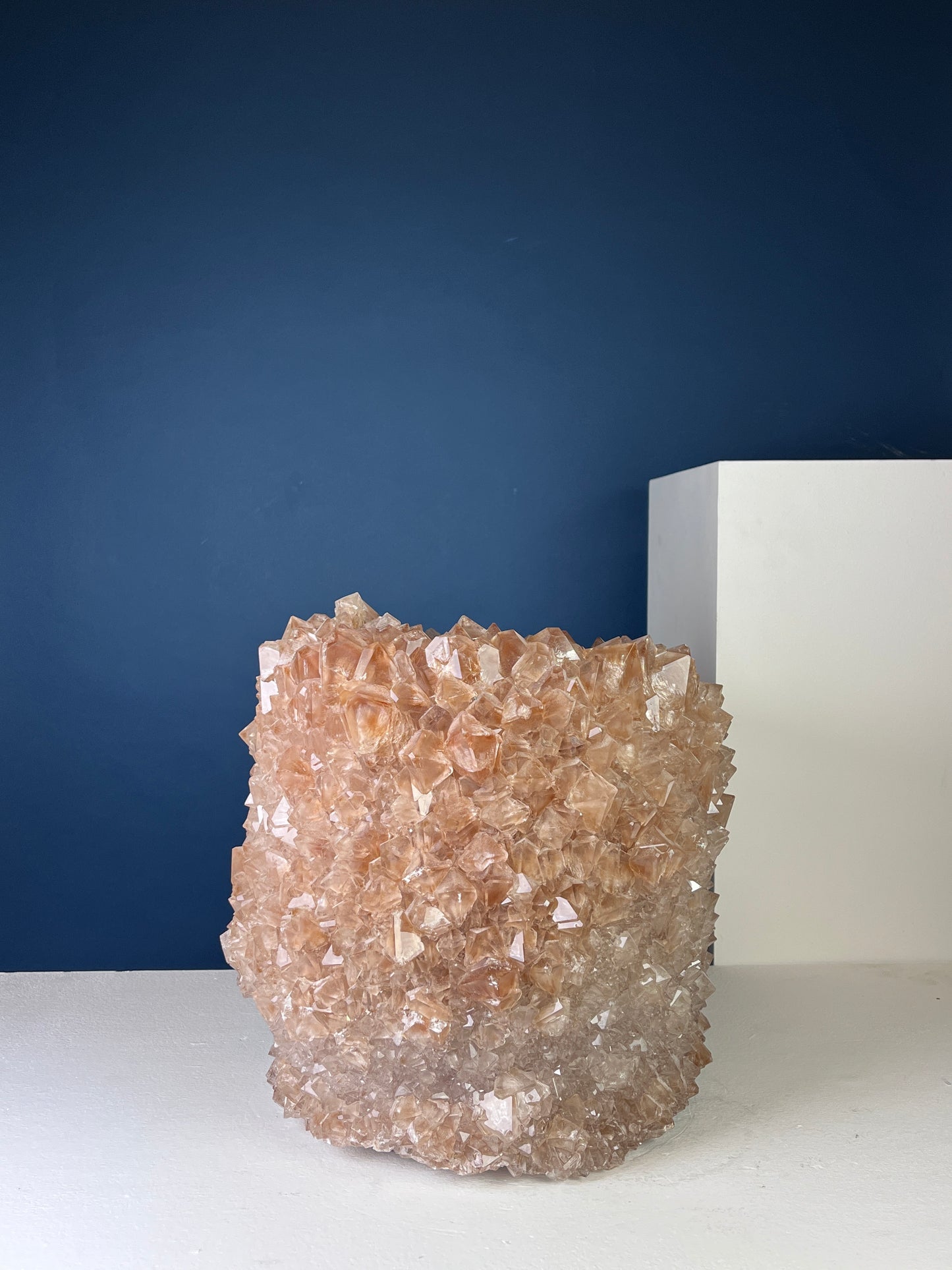 Crystal Vase Large - Alabaster