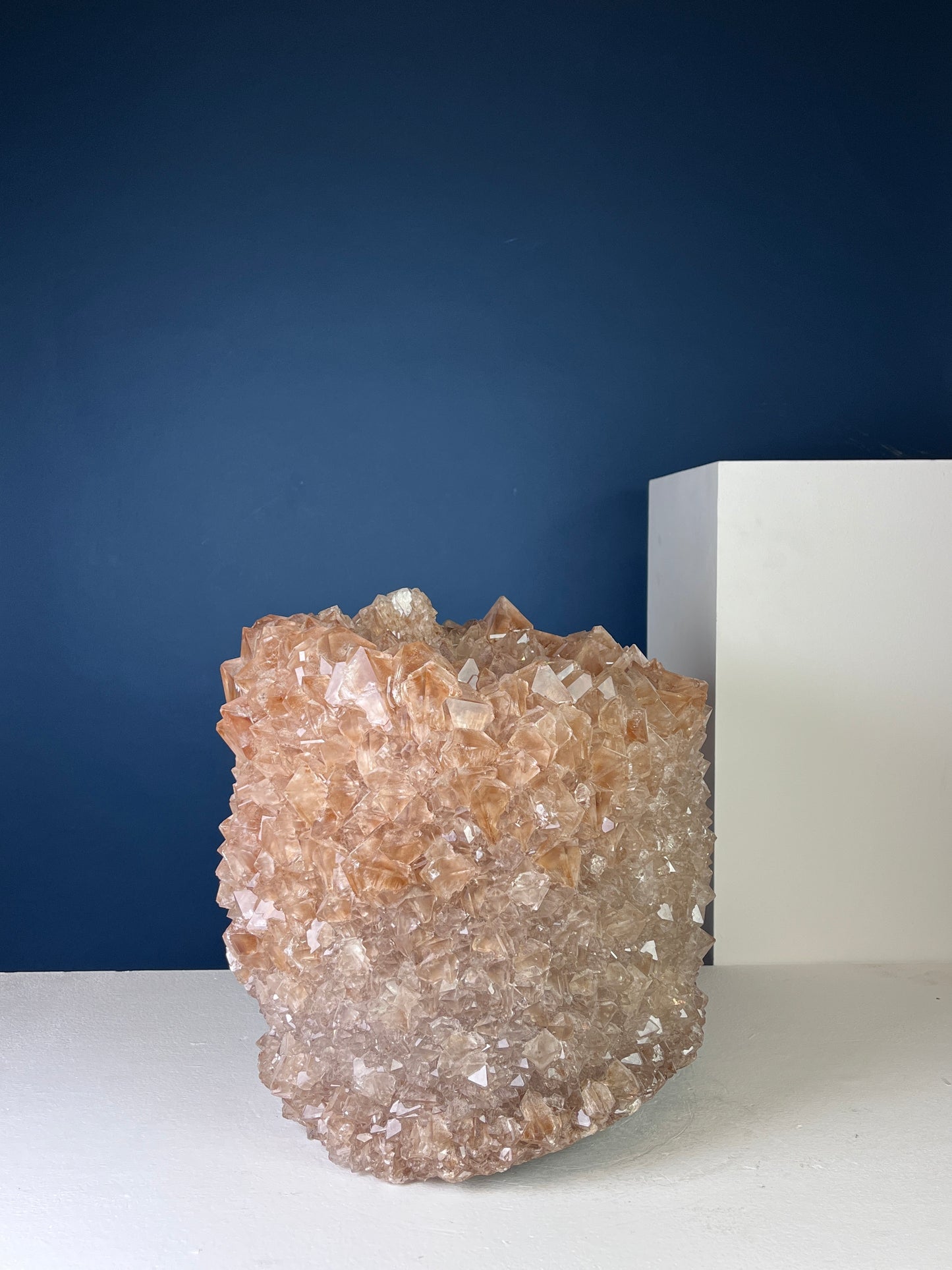 Crystal Vase Large - Alabaster