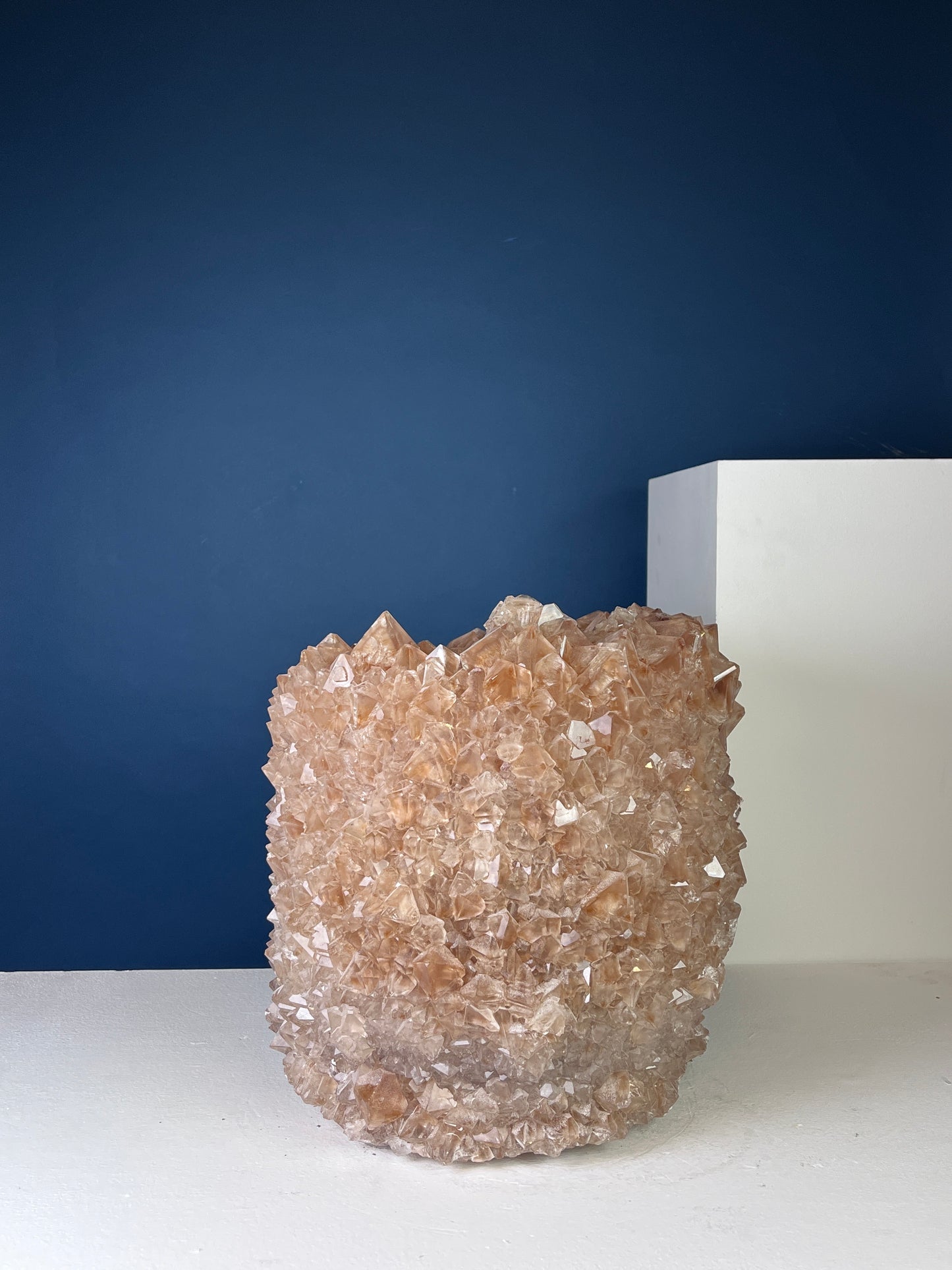 Crystal Vase Large - Alabaster
