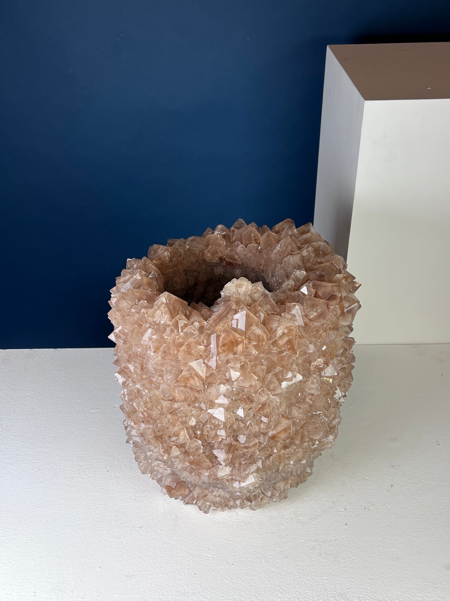 Crystal Vase Large - Alabaster