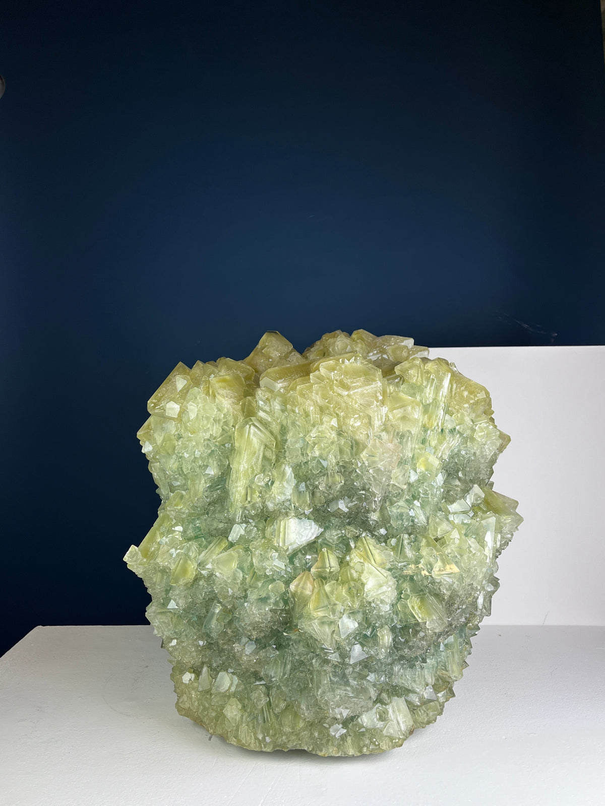 Crystal Vase Large -  Minty Forest
