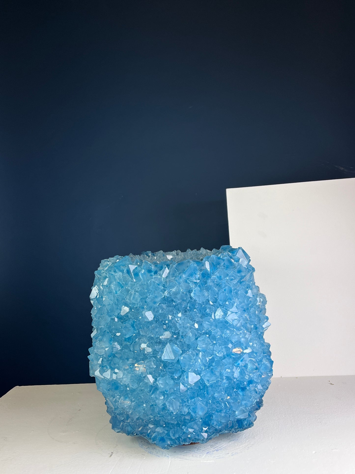 Crystal Vase Large -  Berry
