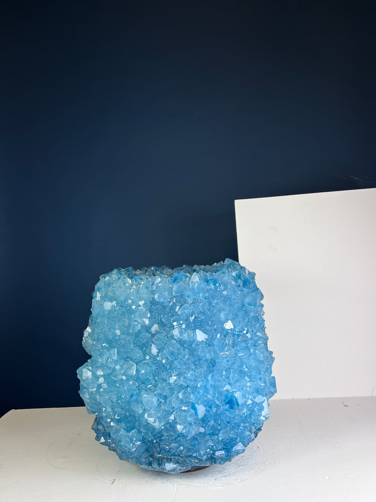 Crystal Vase Large -  Berry