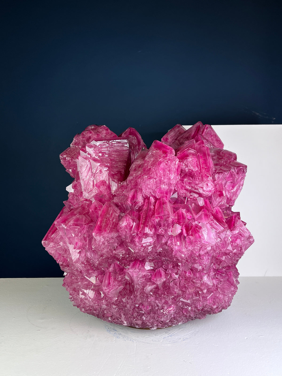 Crystal Vase Large -  Velvet Whispers