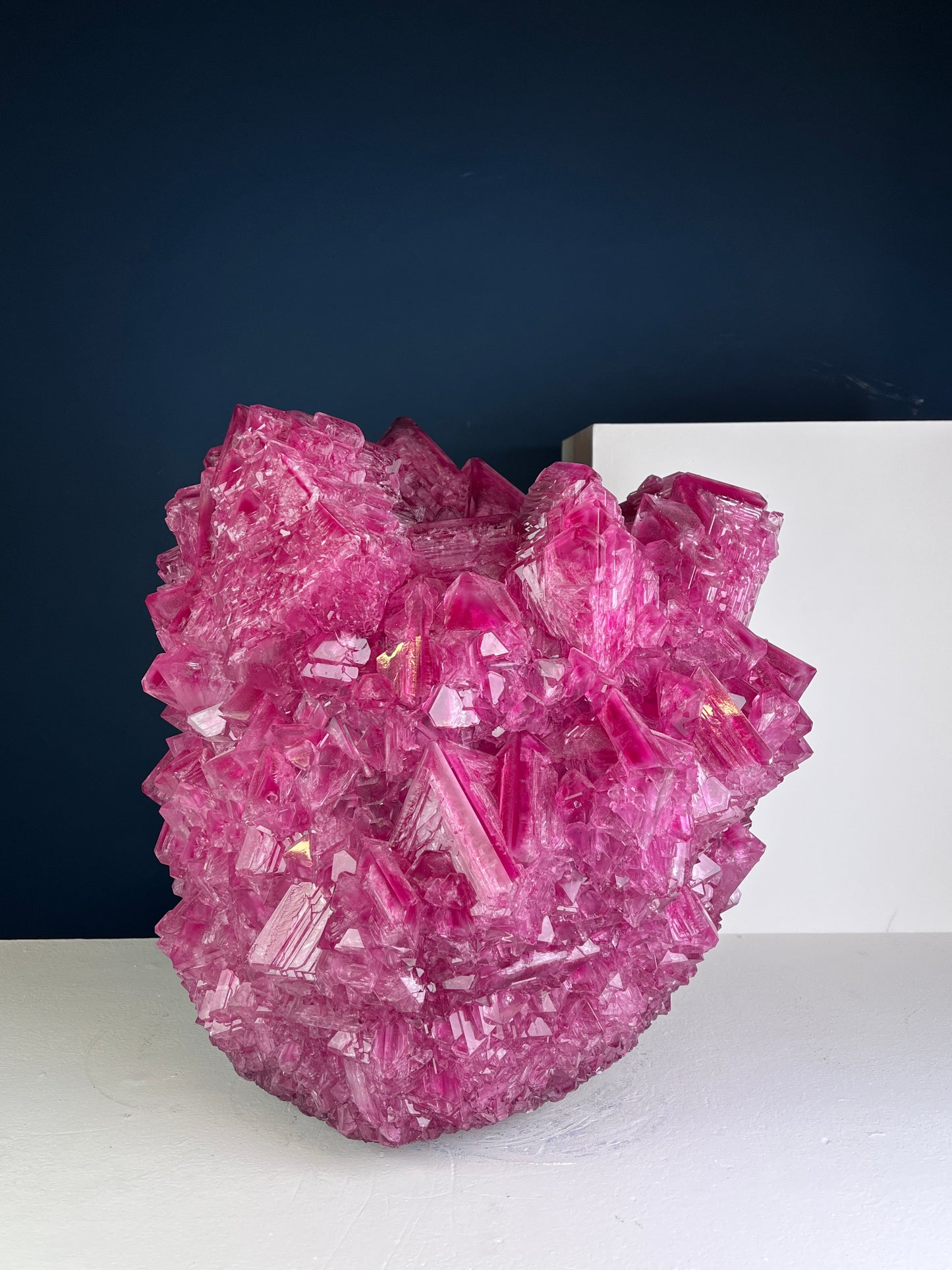 Crystal Vase Large -  Velvet Whispers