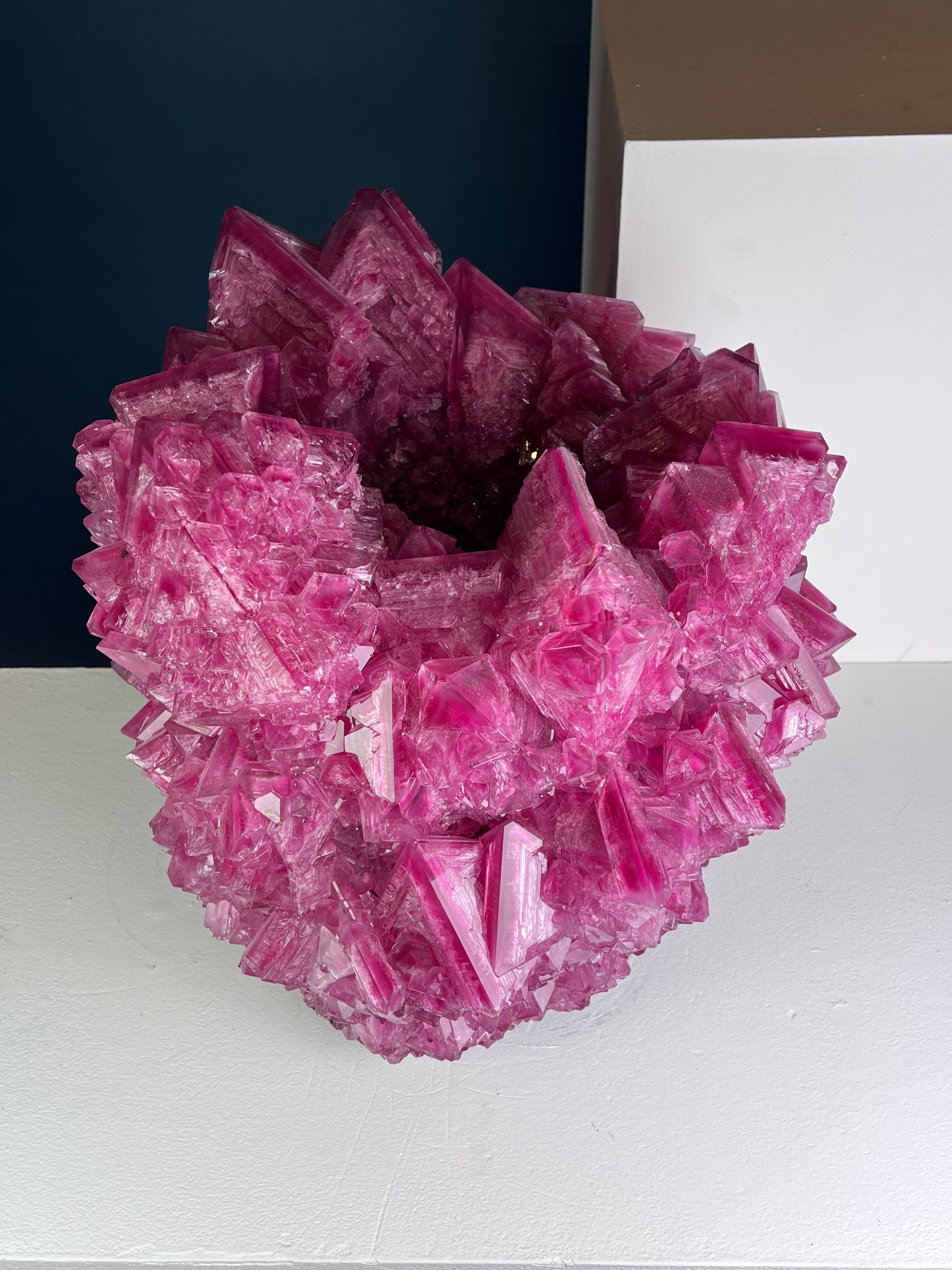 Crystal Vase Large -  Velvet Whispers