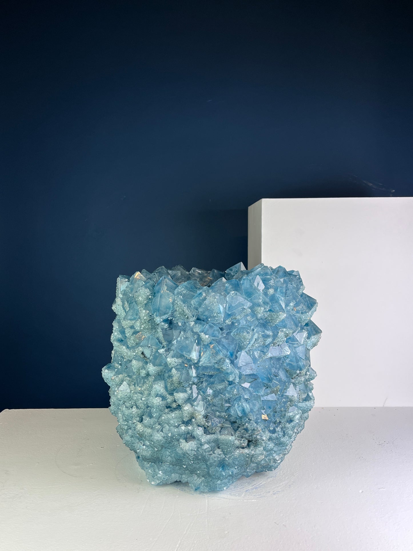 Crystal Vase Large -  Glacier ice