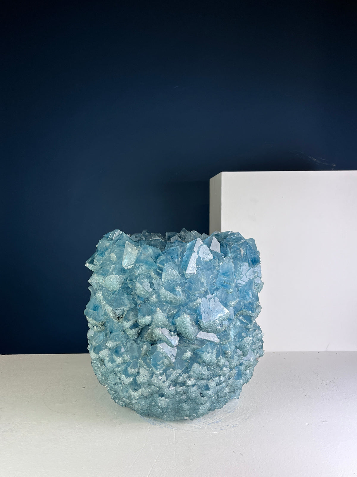 Crystal Vase Large -  Glacier ice