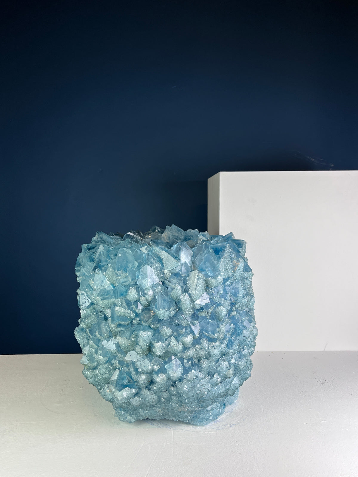 Crystal Vase Large -  Glacier ice