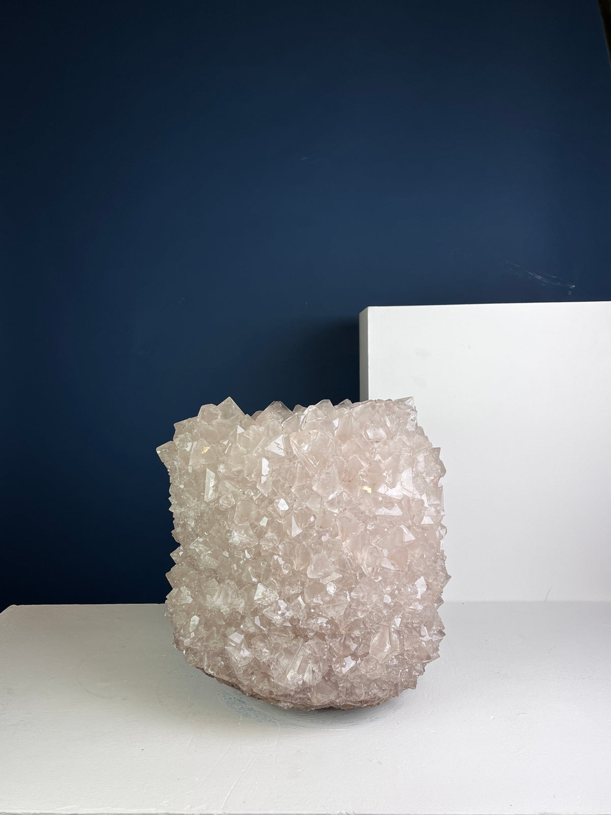 Crystal Vase Large -  Nude