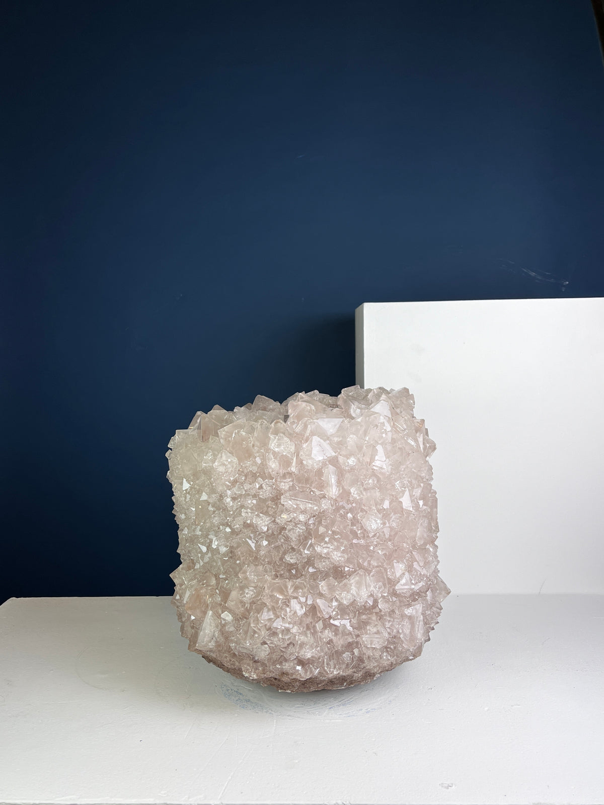 Crystal Vase Large -  Nude