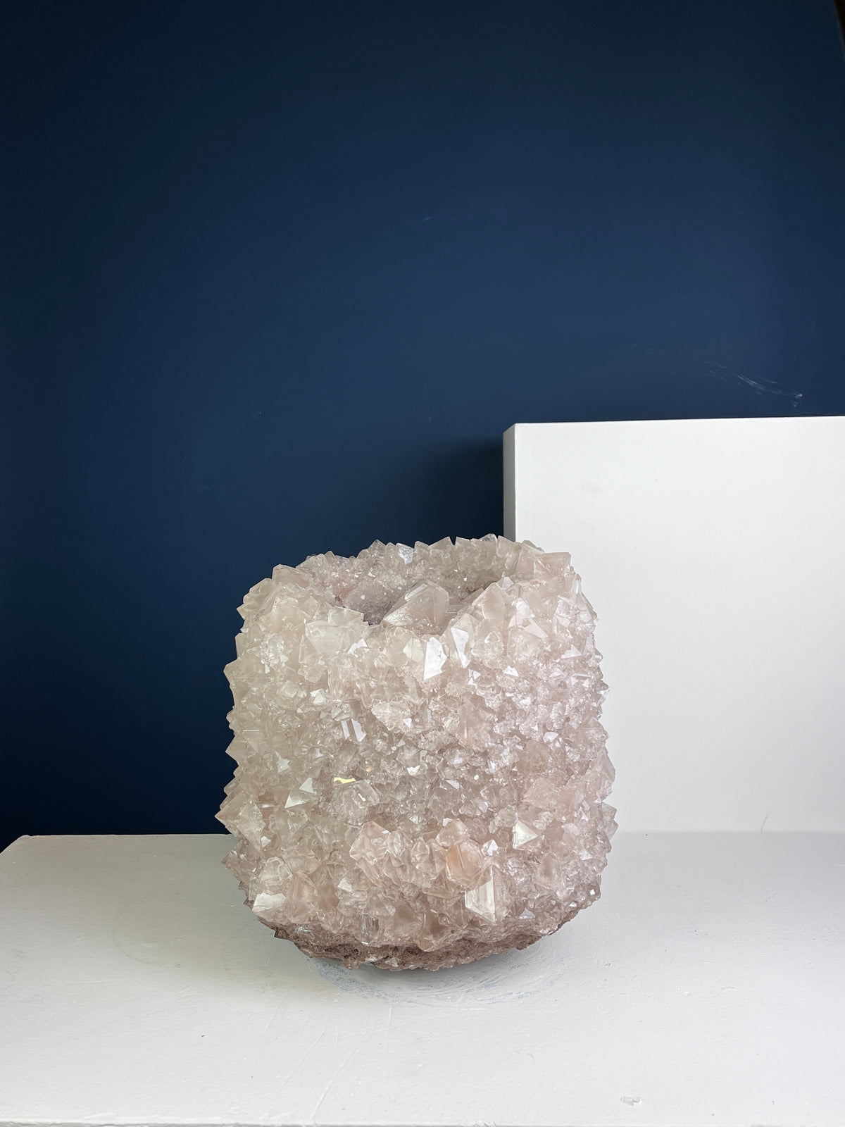 Crystal Vase Large -  Nude