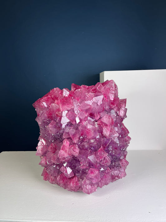 Crystal Vase Large - Orchid