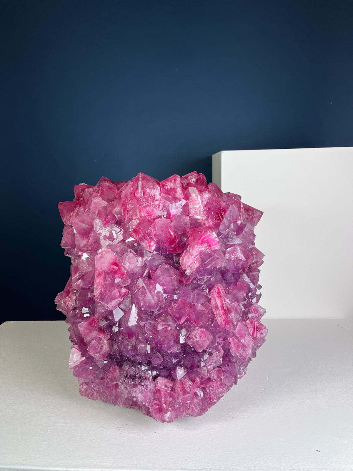 Crystal Vase Large - Orchid