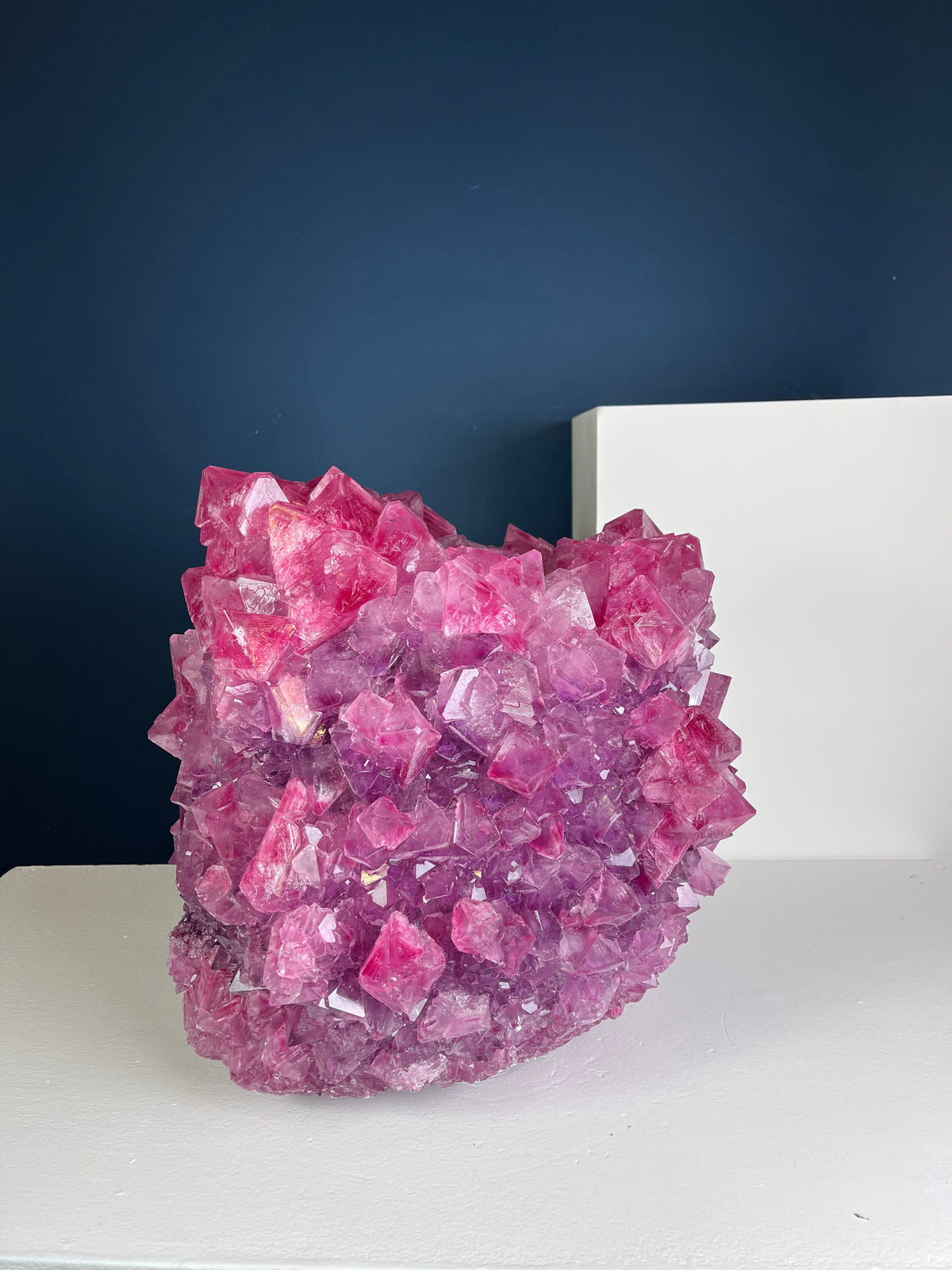Crystal Vase Large - Orchid