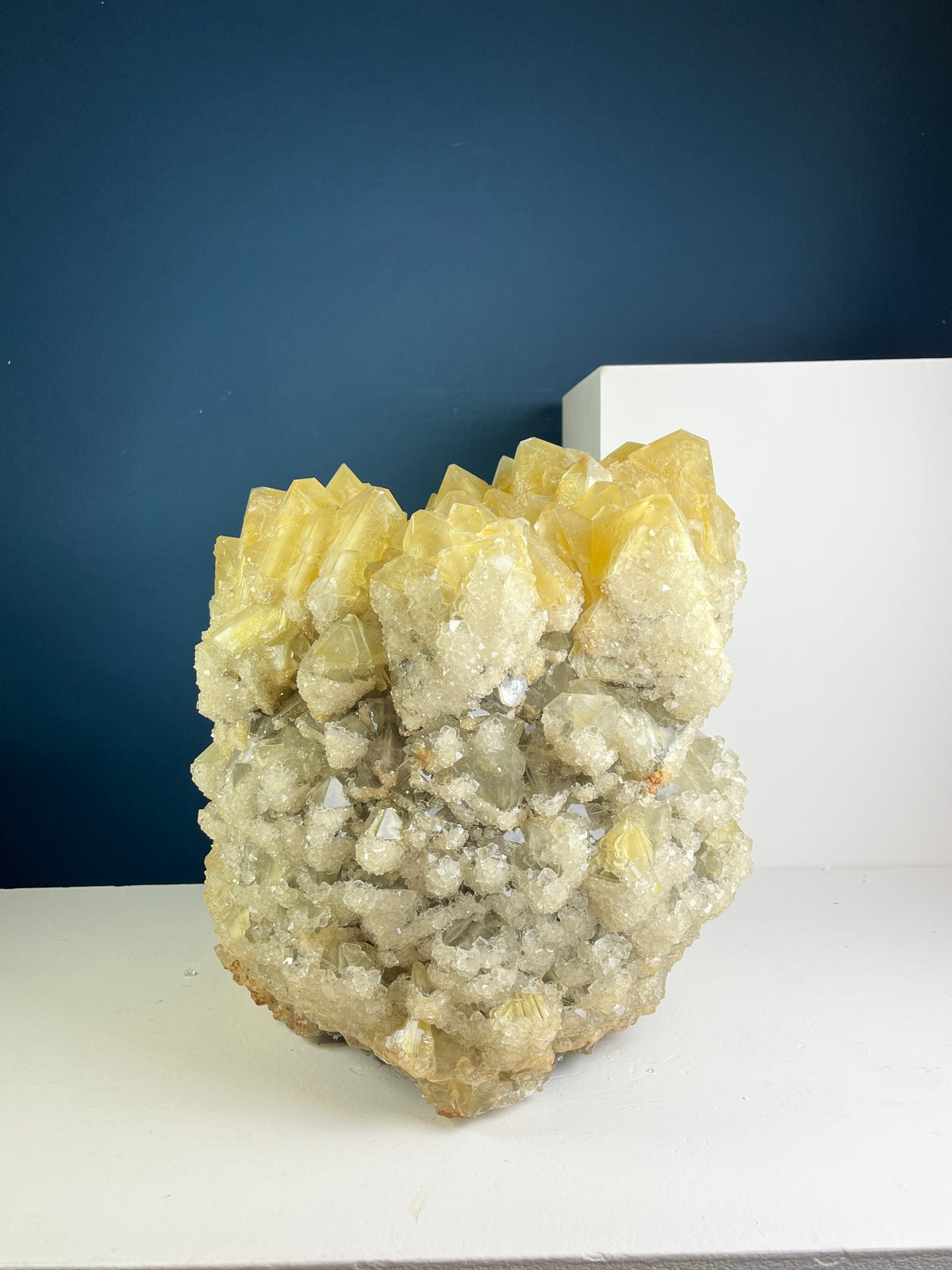 Crystal Vase Large - Amber