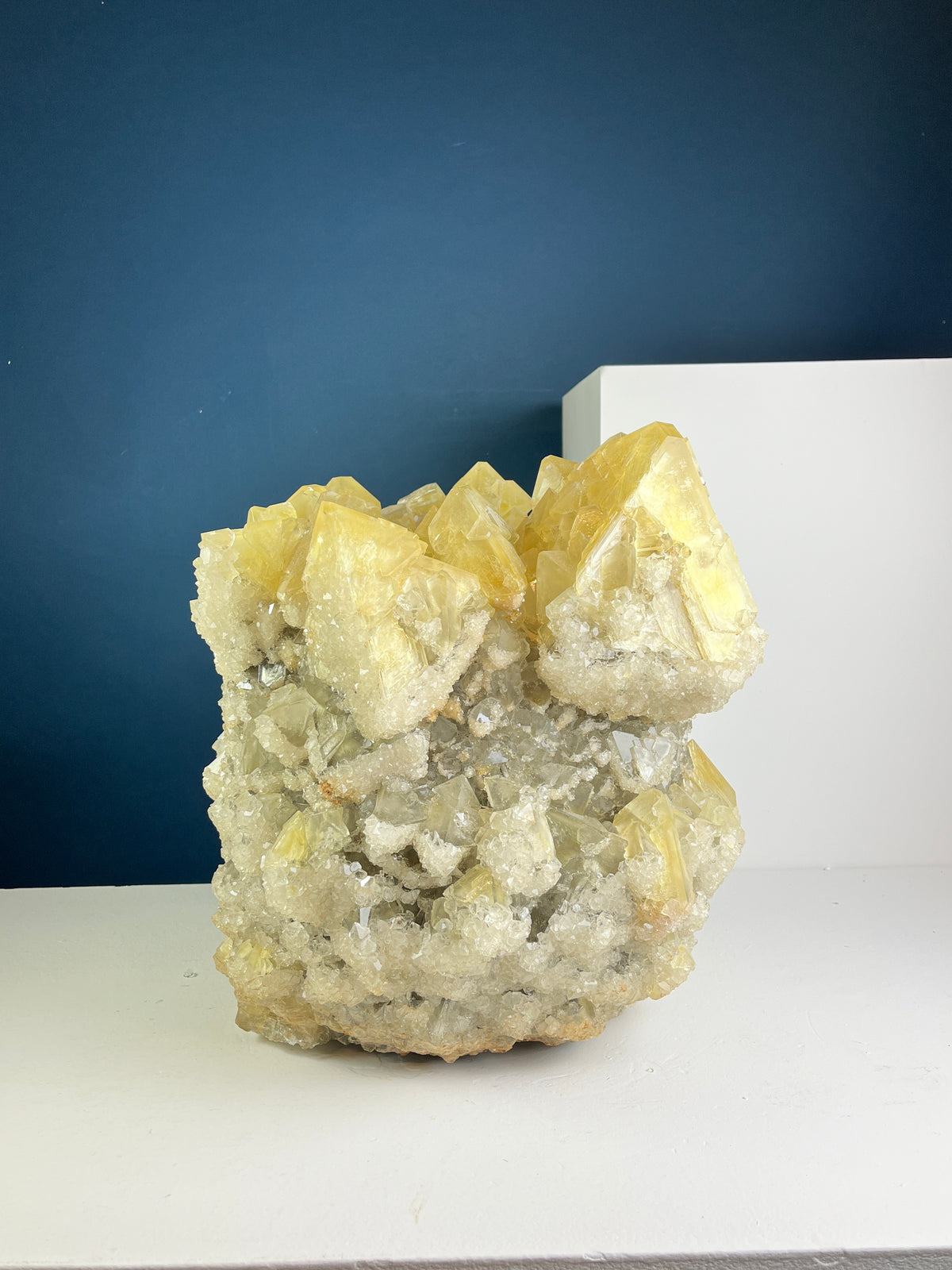 Crystal Vase Large - Amber