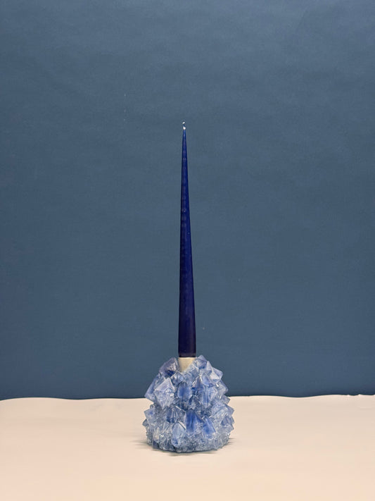 Candlestick Holder - Pen Blue