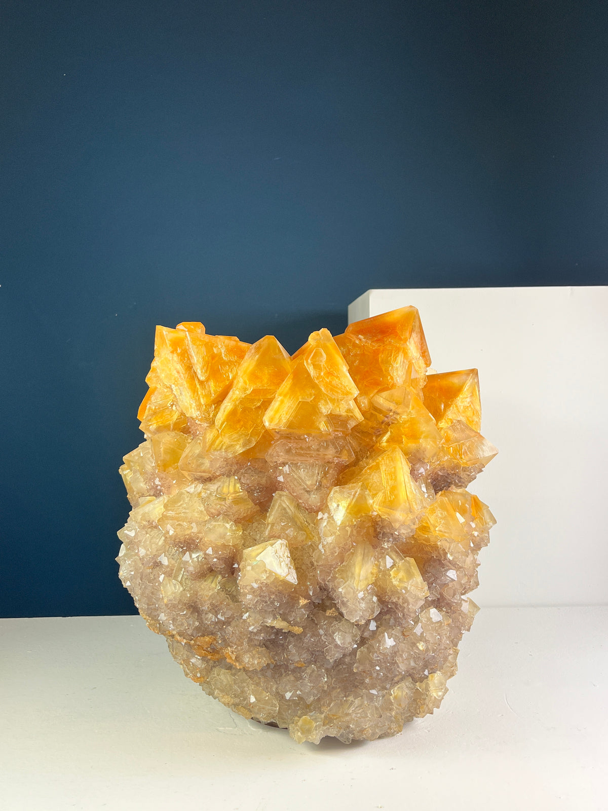 Crystal Vase Large - Sun set