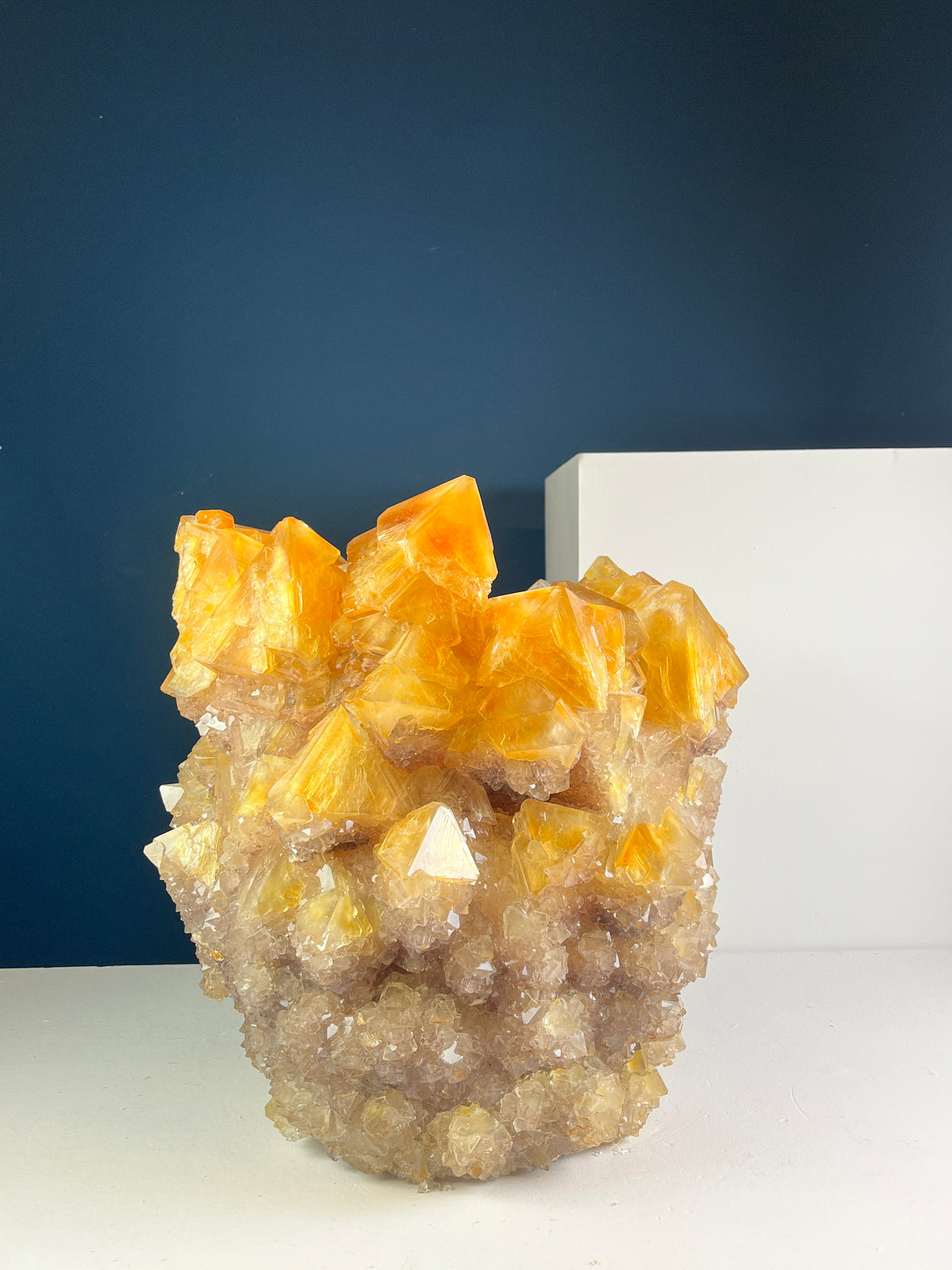 Crystal Vase Large - Sun set