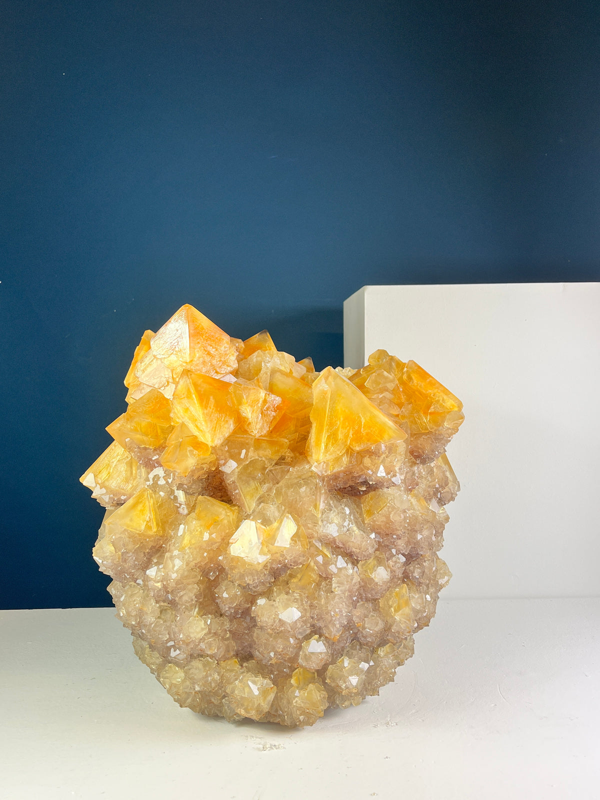 Crystal Vase Large - Sun set