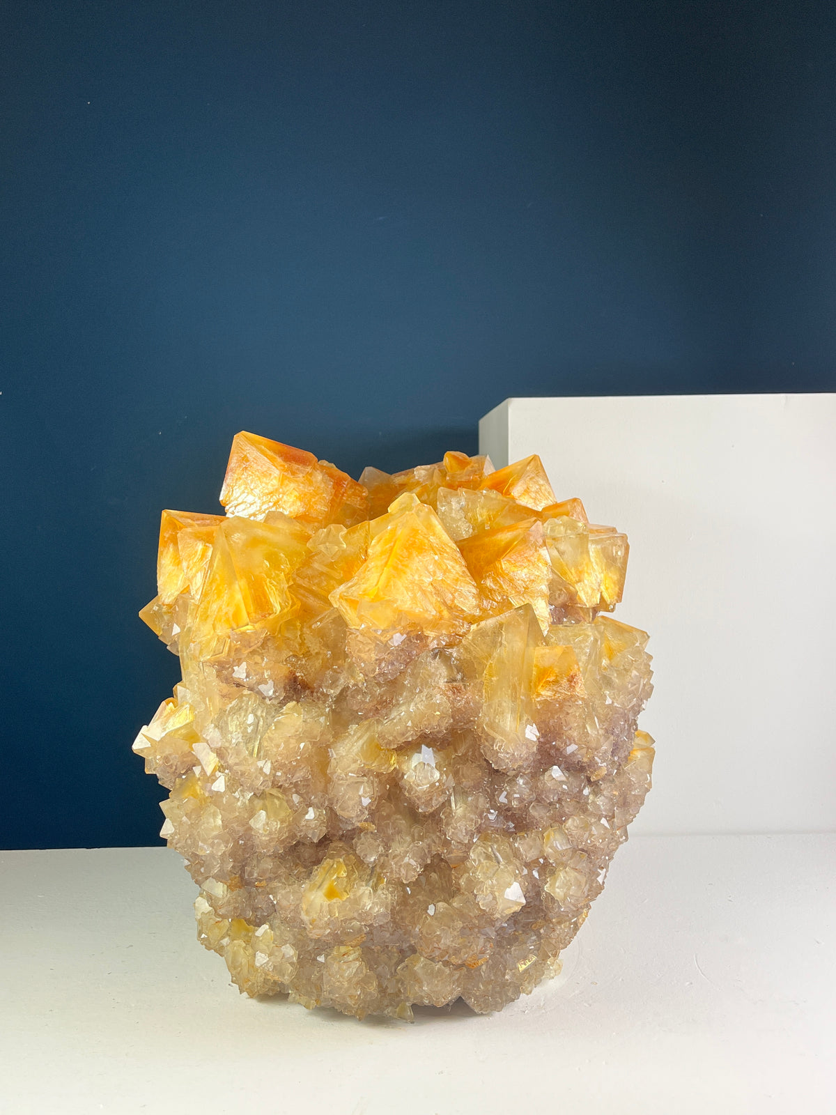 Crystal Vase Large - Sun set