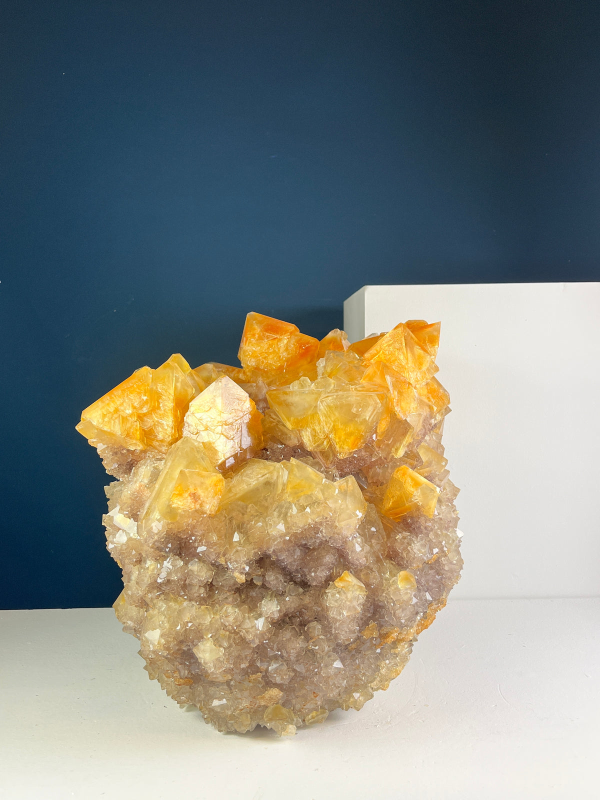 Crystal Vase Large - Sun set