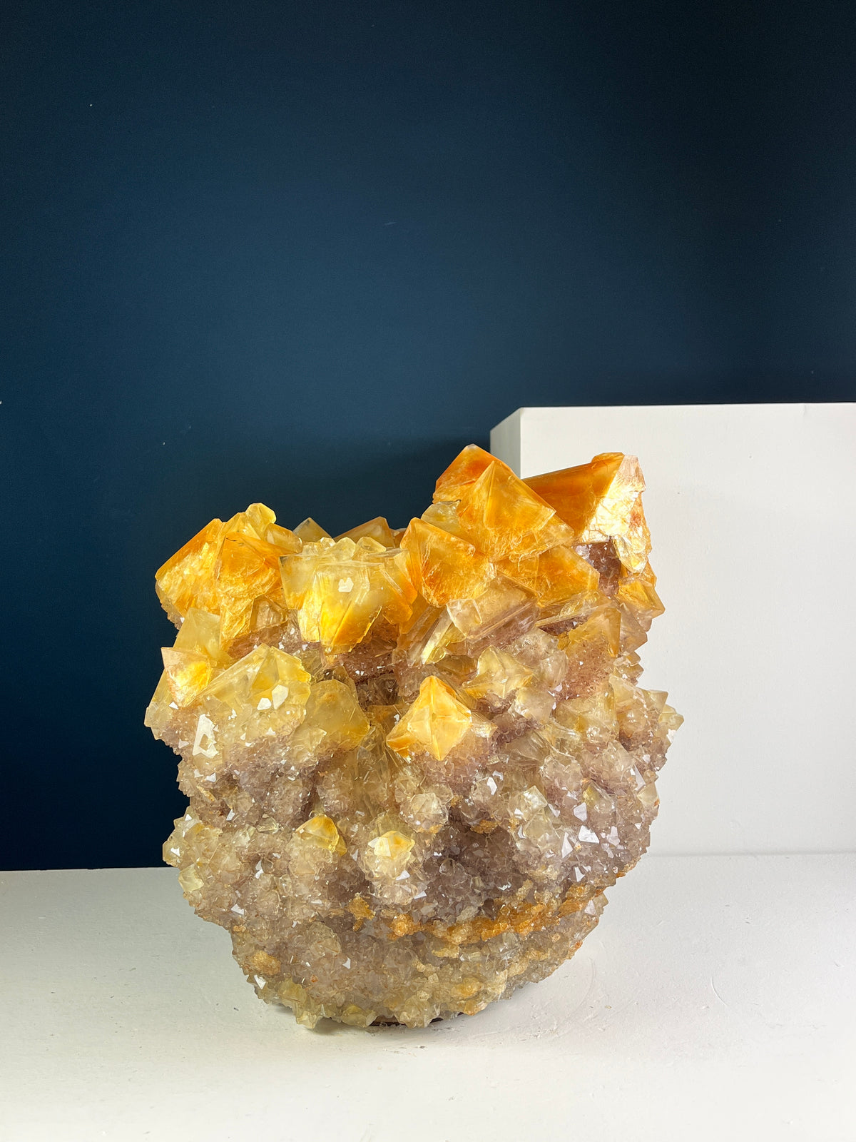 Crystal Vase Large - Sun set