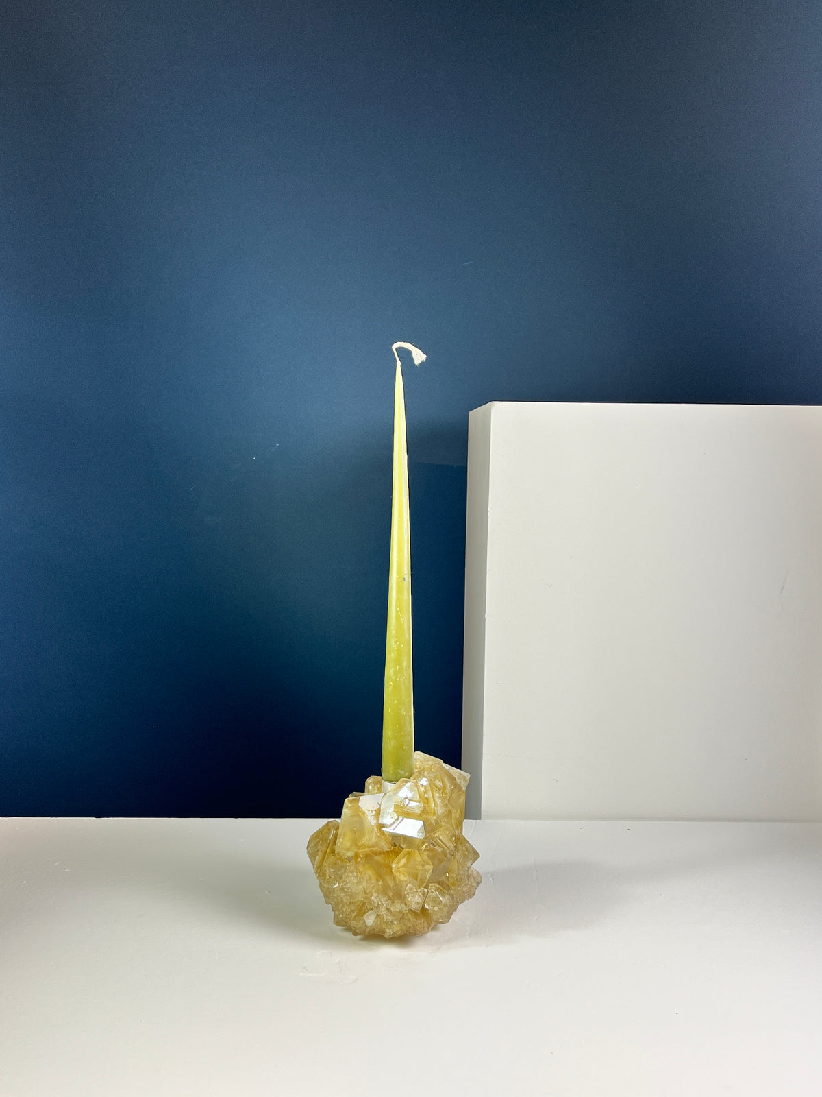 Candlestick Holder - Khaki green
