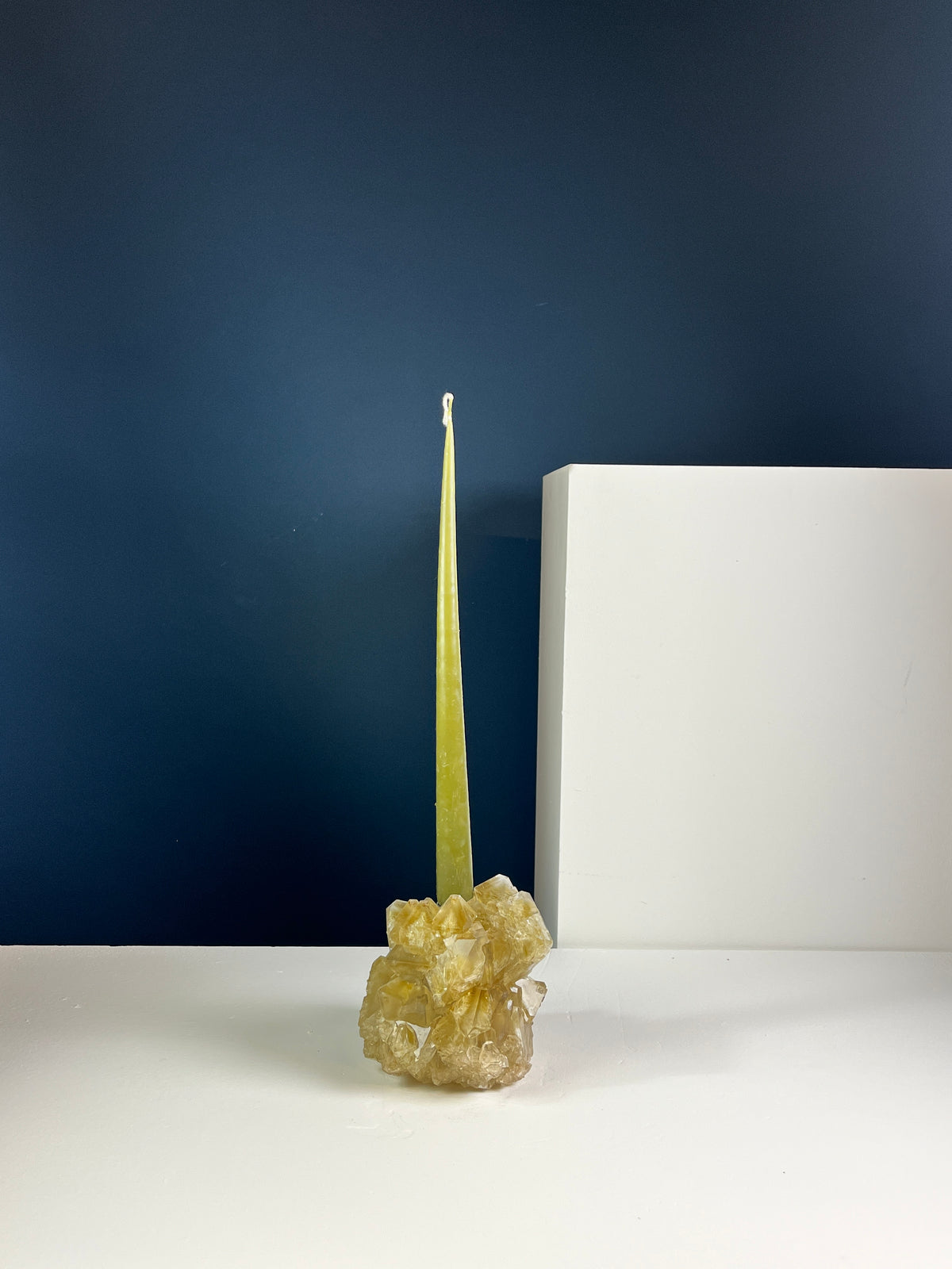 Candlestick Holder - Khaki green