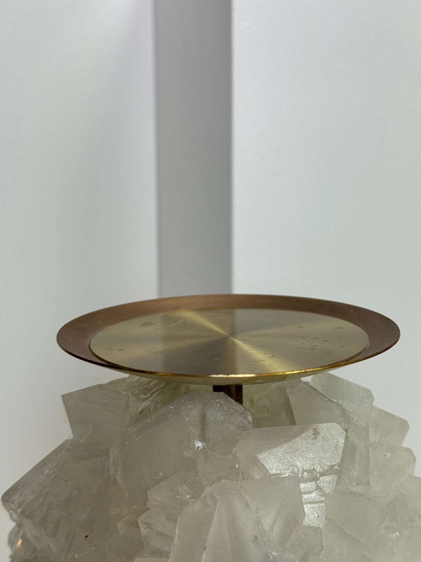 Pillar Candle Holder - White