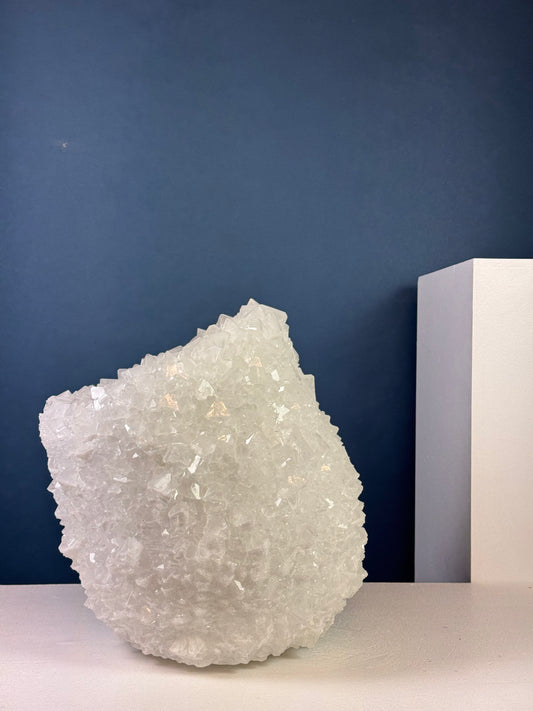 Crystal Vase Large - White