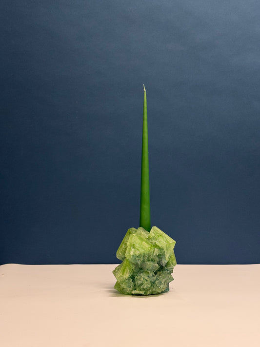 Candlestick Holder - Kelly Green