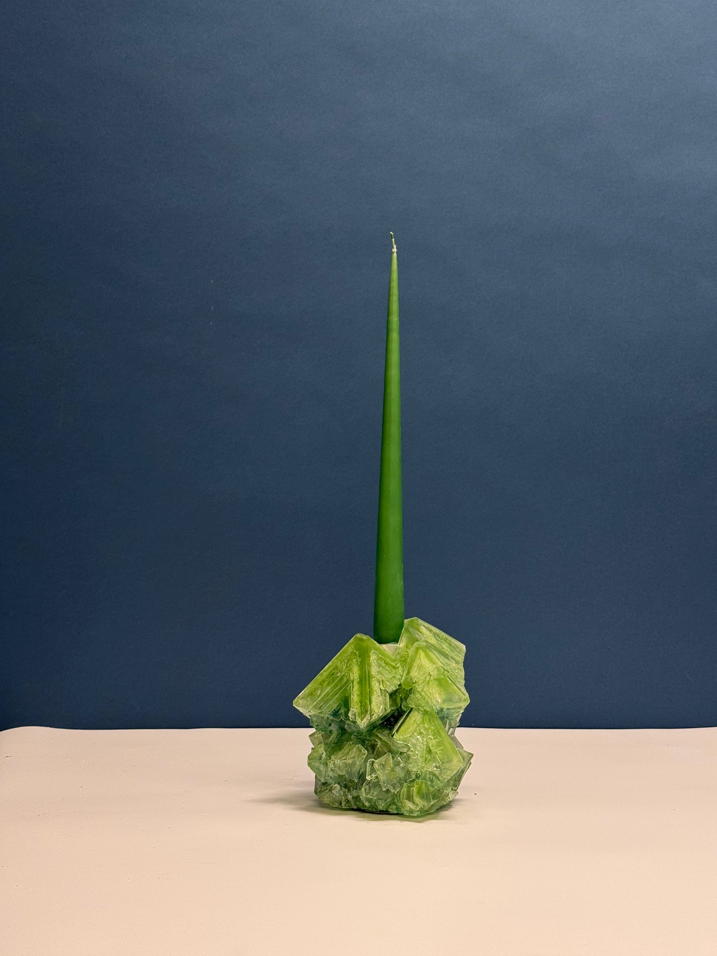 Candlestick Holder - Kelly Green